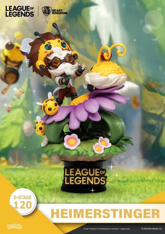 League of Legends Figure D-Stage DS-120 Nunu & Beelump & Heimerstinger комплект фигурки