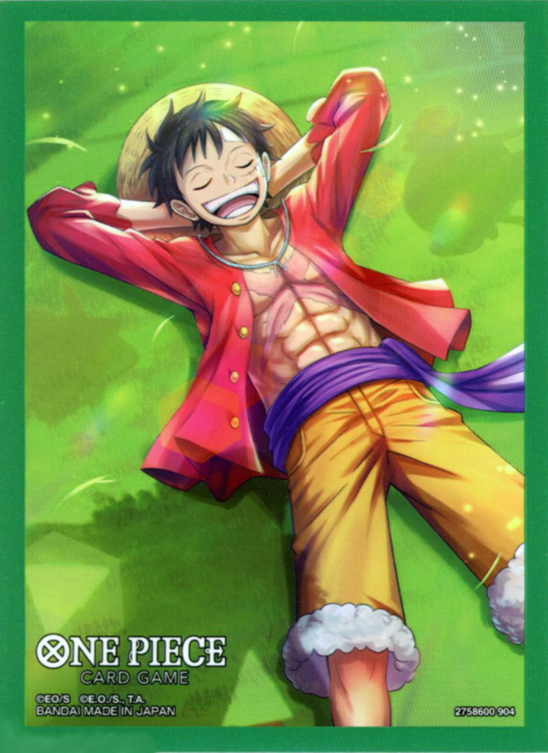 One Piece Card Game - Official Luffy Sleeves (70 Sleeves)