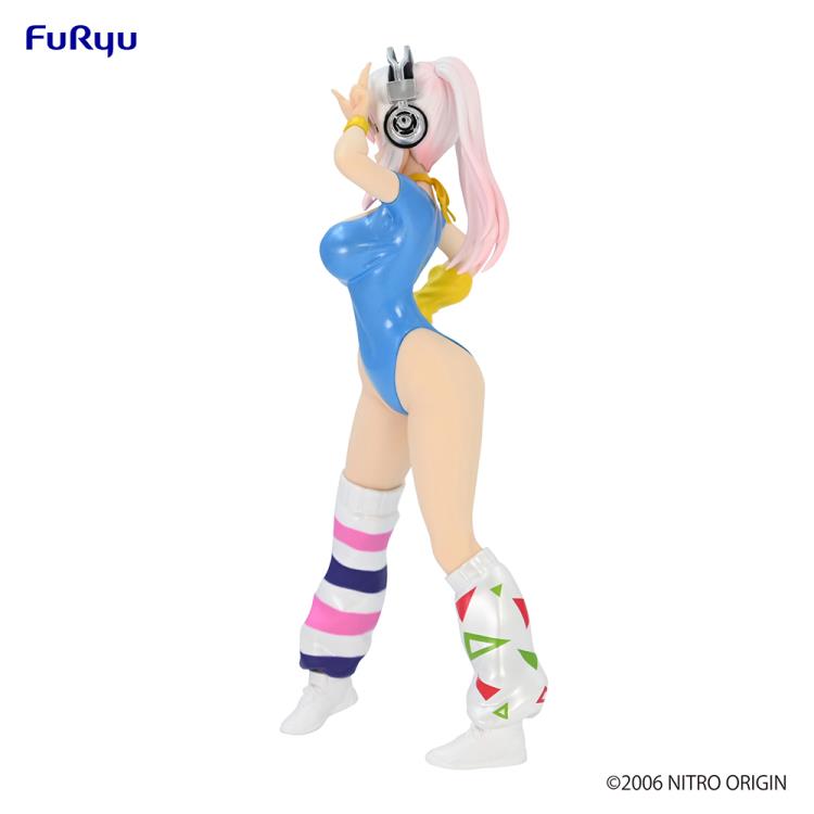 Nitroplus Super Sonico (1980's Blue Another Color Ver.) Concept фигурка 18cm