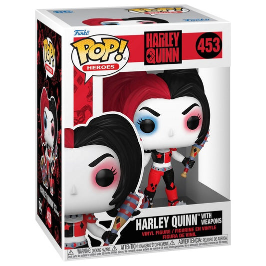 Funko POP! Heroes: Harley Quinn With Weapons #453