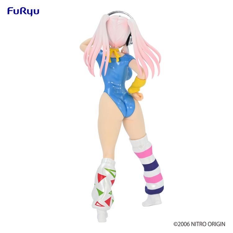 Nitroplus Super Sonico (1980's Blue Another Color Ver.) Concept фигурка 18cm