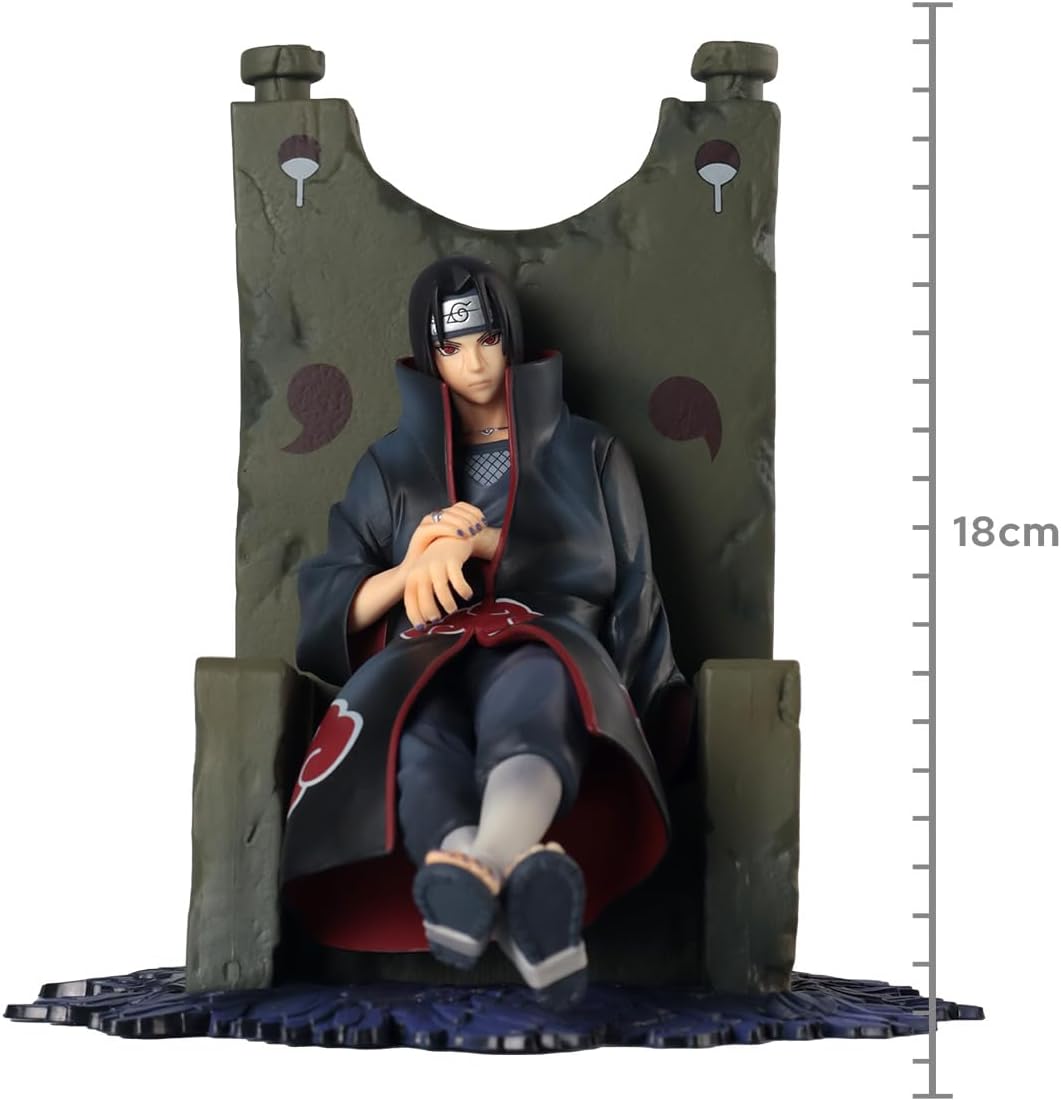Banpresto - Figurine Naruto Shippuden - Uchiha Itachi Brush Dioramatic 17cm