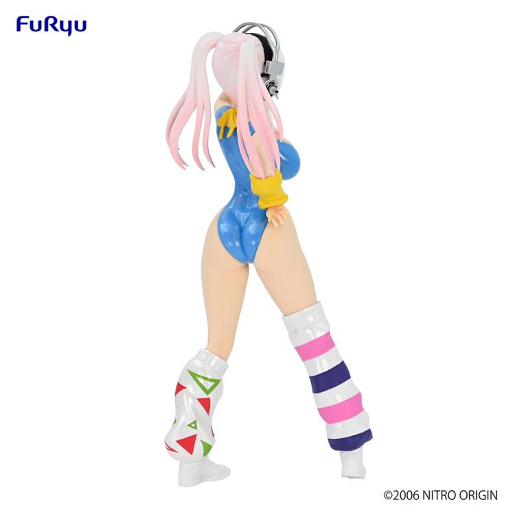 Nitroplus Super Sonico (1980's Blue Another Color Ver.) Concept фигурка 18cm