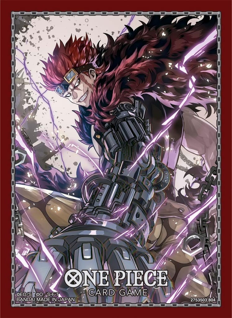 One Piece Card Game - Official Eustass ''Captian'' Kid Sleeves (70 Sleeves)