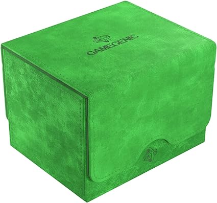 Gamegenic - Sidekick 100+ Convertible - Green | Зелена кутия за карти 100 броя