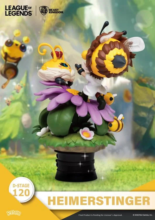 League of Legends Figure D-Stage DS-120 Nunu & Beelump & Heimerstinger комплект фигурки