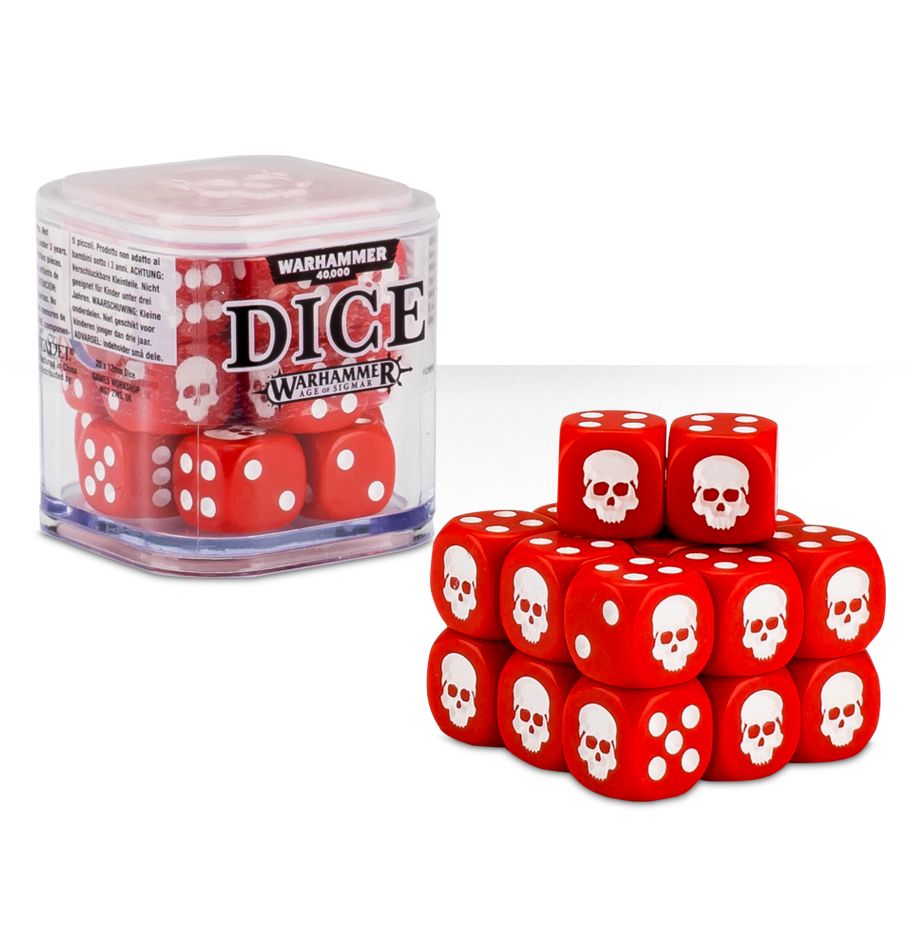 Warhammer 40k: Citadel 12mm Dice Set