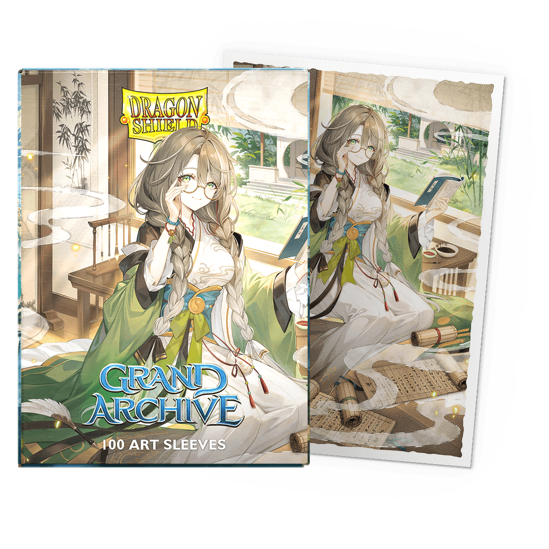 Grand Archive - Kongming, Wayward Maven - 100 Matte Art Sleeves - Standard Size
