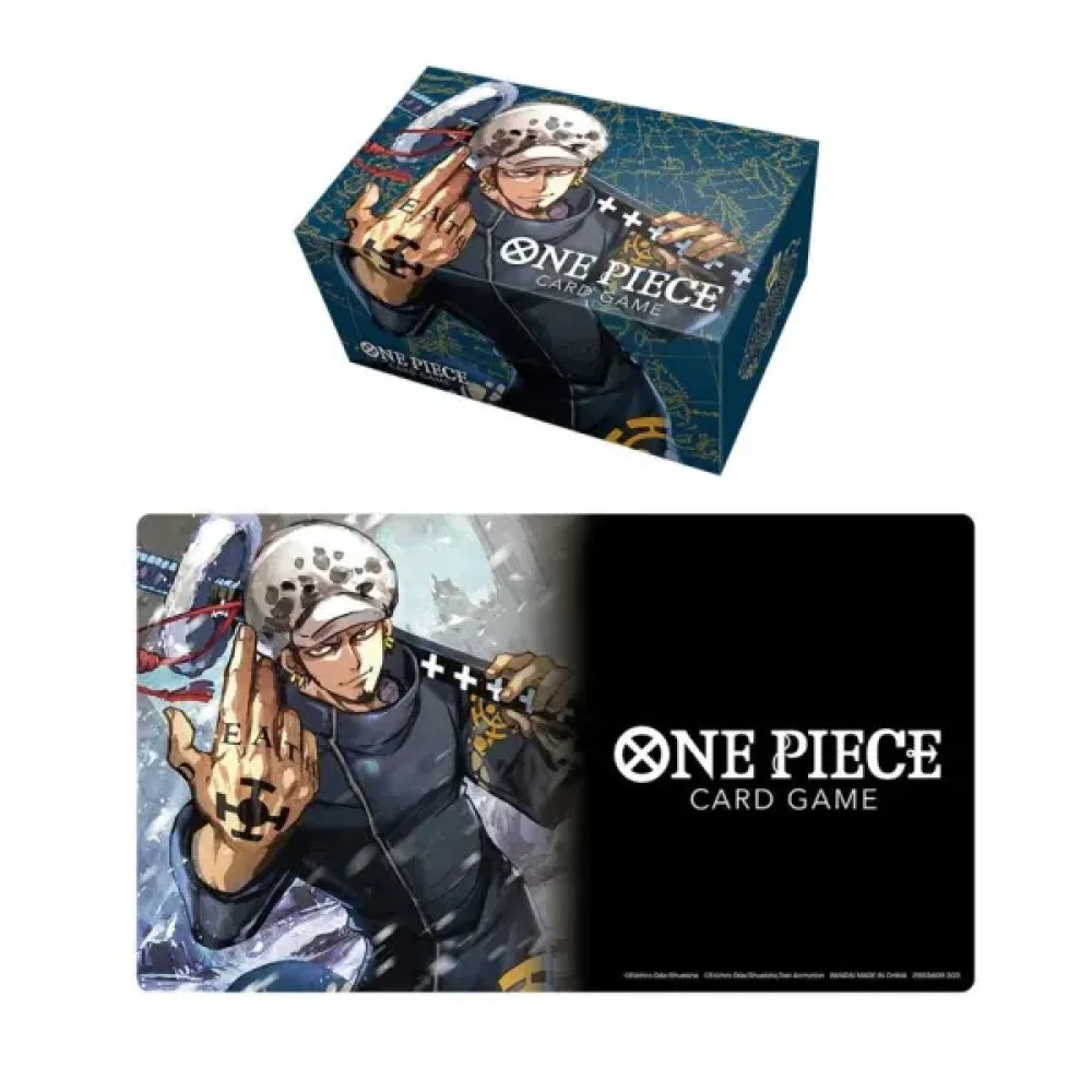 One Piece Card Game - Trafalgar Law (Storage Box & Playmat)