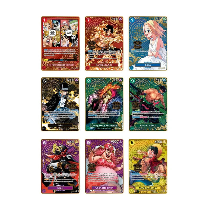 ONE PIECE CARD GAME English Version 2nd Anniversary Set