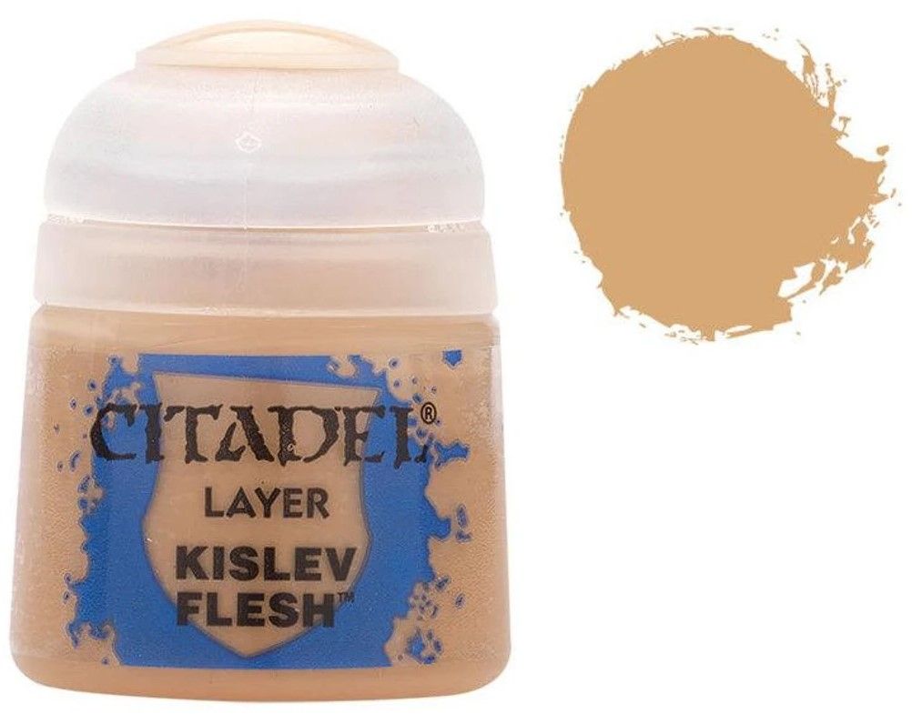 Warhammer 40k Citadel Layer Paint: Kislev Flesh 12ml