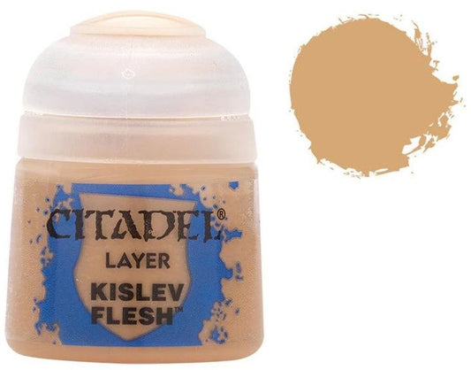 Warhammer 40k Citadel Layer Paint: Kislev Flesh 12ml