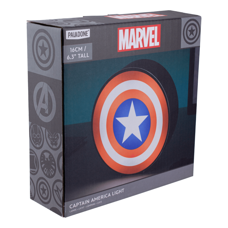 Marvel Captain Shield лампа