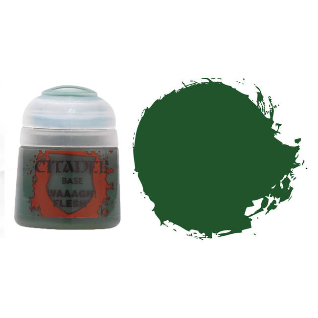Warhammer 40k Citadel Base Paint: Waaagh! Flesh 12ml