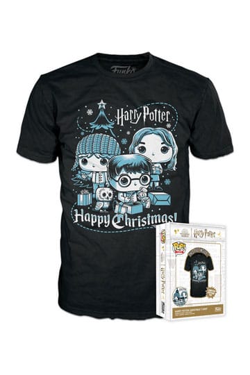 Harry Potter POP! Tees T-Shirt Ron, Hermione, Harry