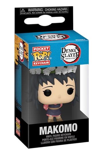 Demon Slayer: Kimetsu no Yaiba POP! Vinyl Keychain Makomo (Flower Headdress)