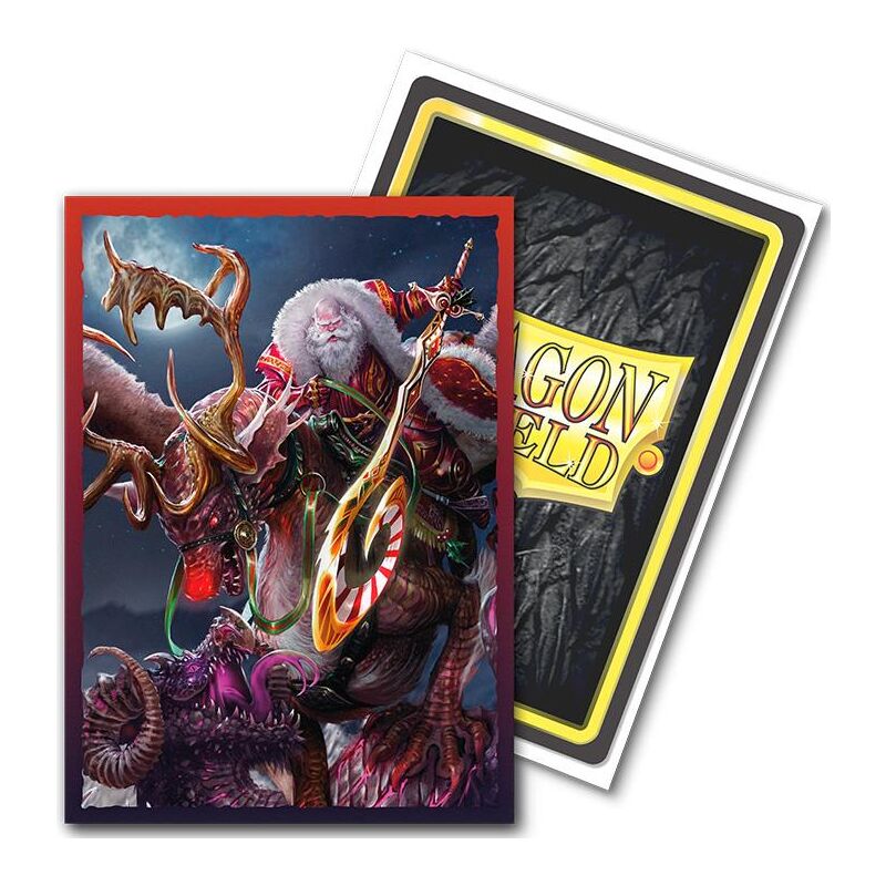 Dragon Shield Japanese size Brushed Art Sleeves - Christmas 2022 (60 Sleeves)
