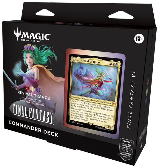 Magic: The Gathering Final Fantasy Commander Deck - Revival Trance