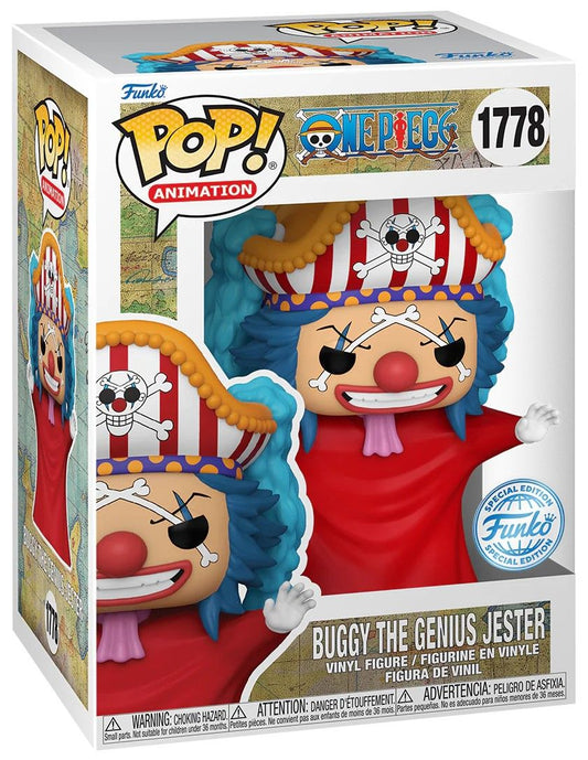 Funko POP! Animation: One Piece - Buggy the Genius Jester #1778 фигурка