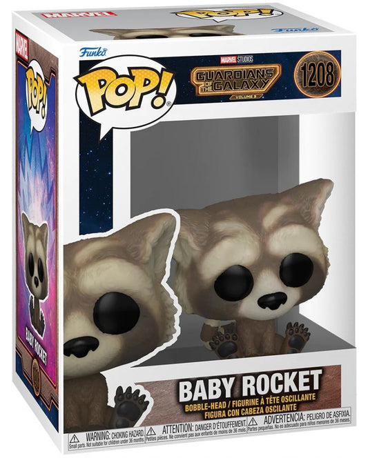 Funko POP! Marvel Figure: Guardians of the Galaxy - Baby Rocket #1208 фигурка