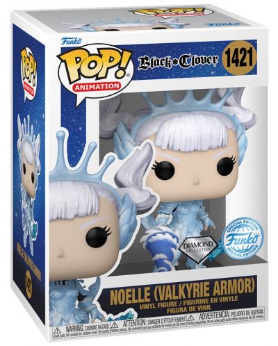 Funko POP! Animation Figure: Black Clover - Noelle (Valkyrie Armor) (Diamond Collection) (Special Edition) #1421 фигурка