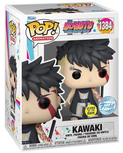 Funko POP! Animation: Boruto - Naruto Next Generations - Kawaki (Glows in the Dark) (Special Edition) #1384 Action Figure