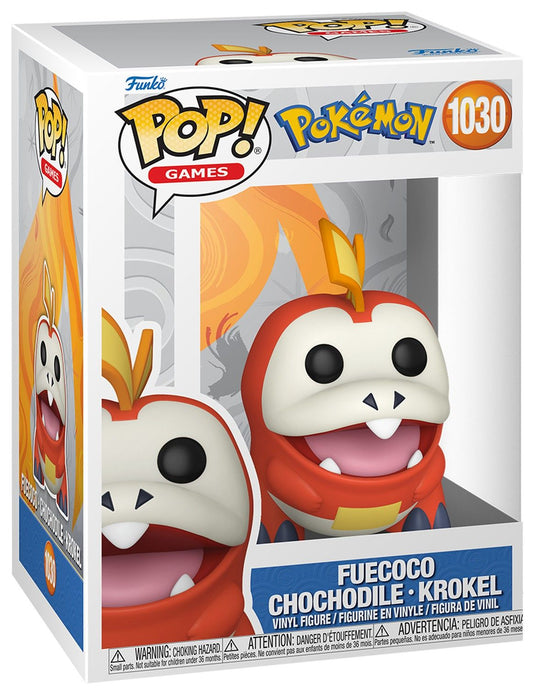 Фигурка Funko POP! Games: Pokemon - Fuecoco Chochodile Krokel #1030