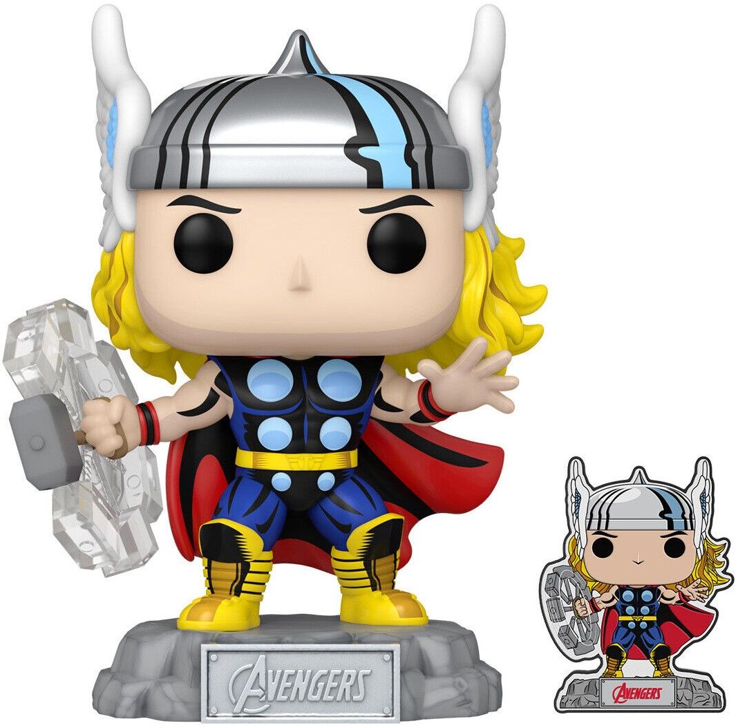Funko POP! Marvel: Avengers - Thor (with Pin) (Special Edition) #1190 Figure