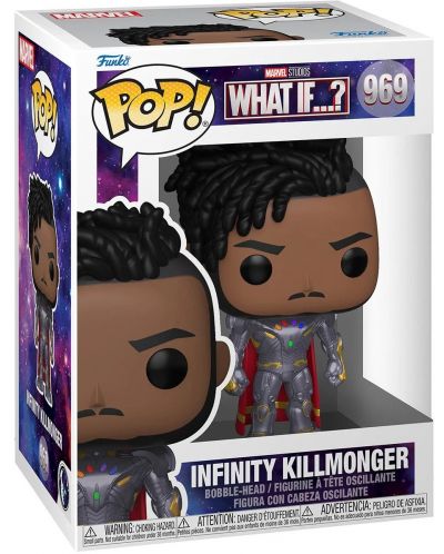 Funko POP! Marvel Figure: What If…? - Infinity Killmonger #969 фигурка