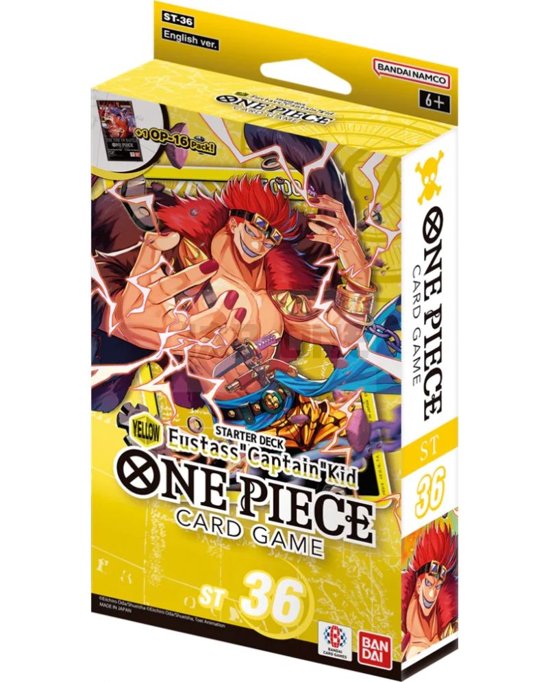 One Piece Card Game: Eustass Captain Kid Starter Deck ST-36
