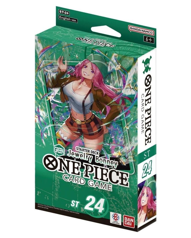One Piece Card Game: Green Jewelry Bonney Starter Deck ST24