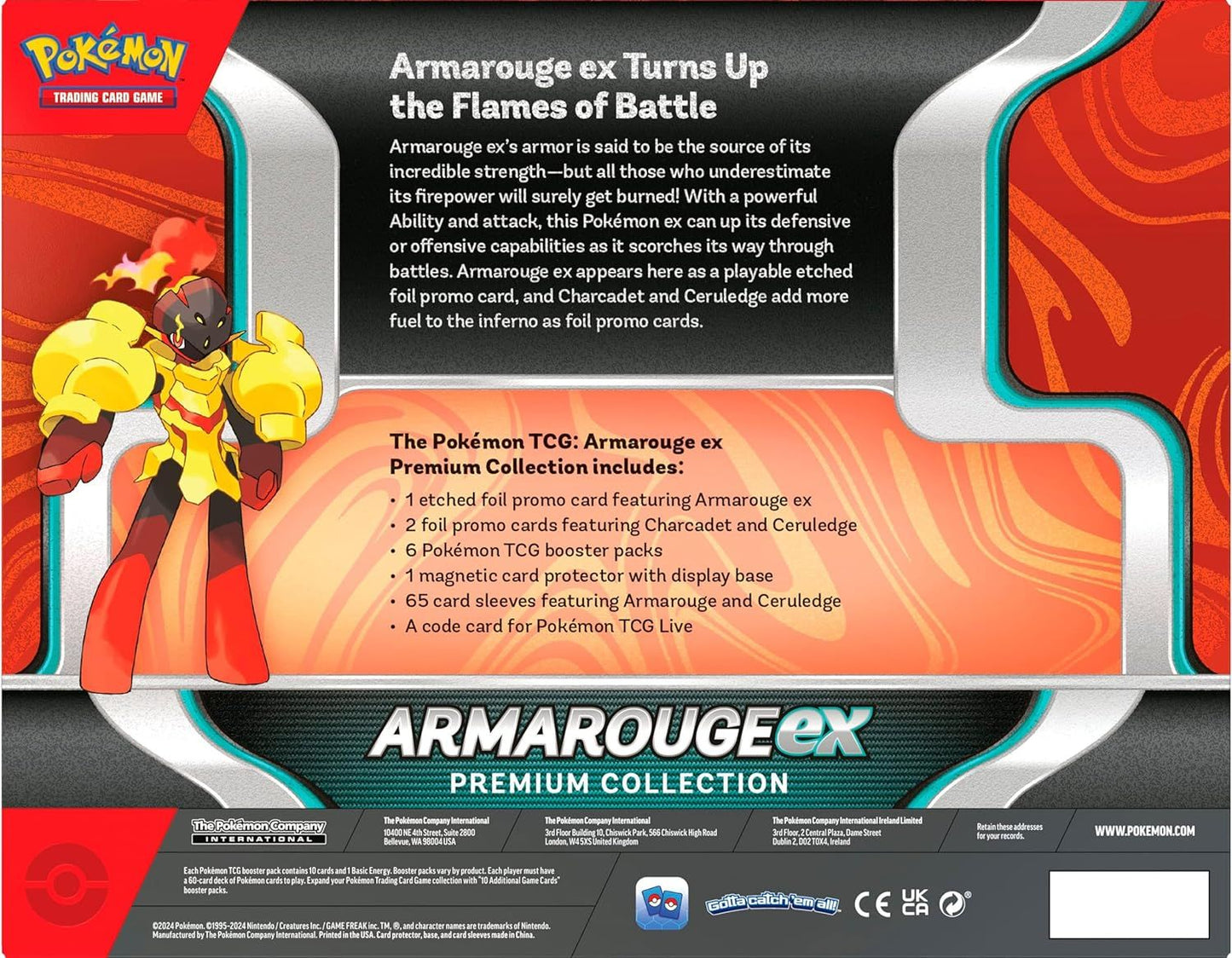 Pokemon TCG: Armarouge Ex Premium Collection