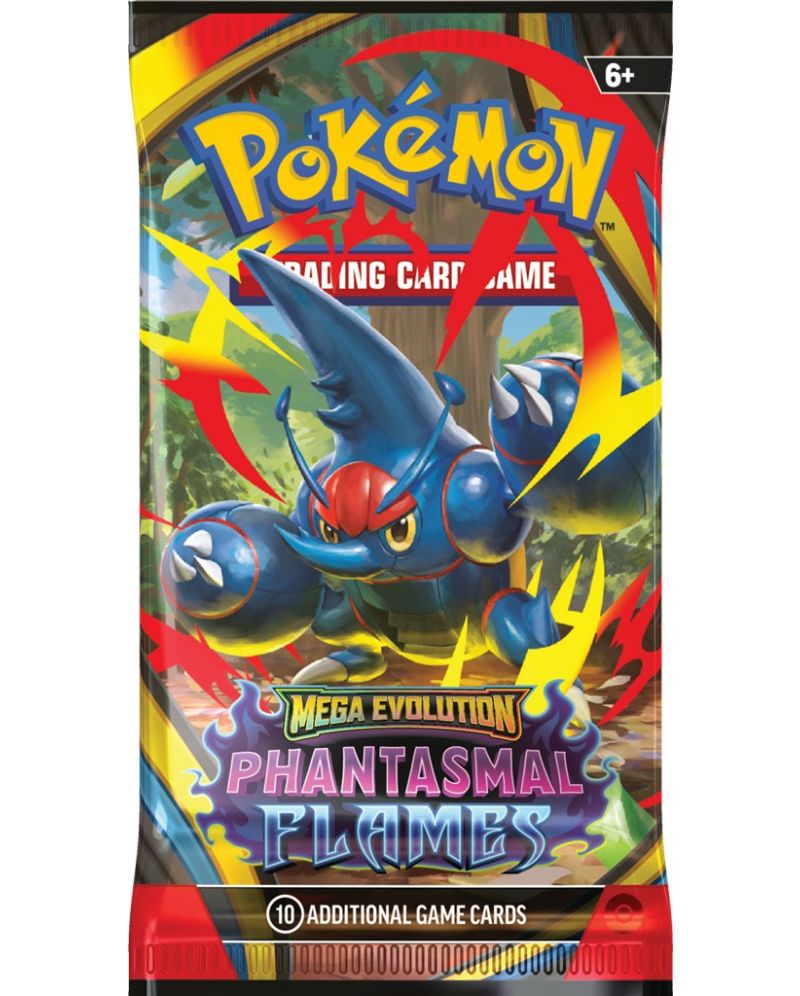 Pokemon TCG: Mega Evolution Phantasmal Flames Booster