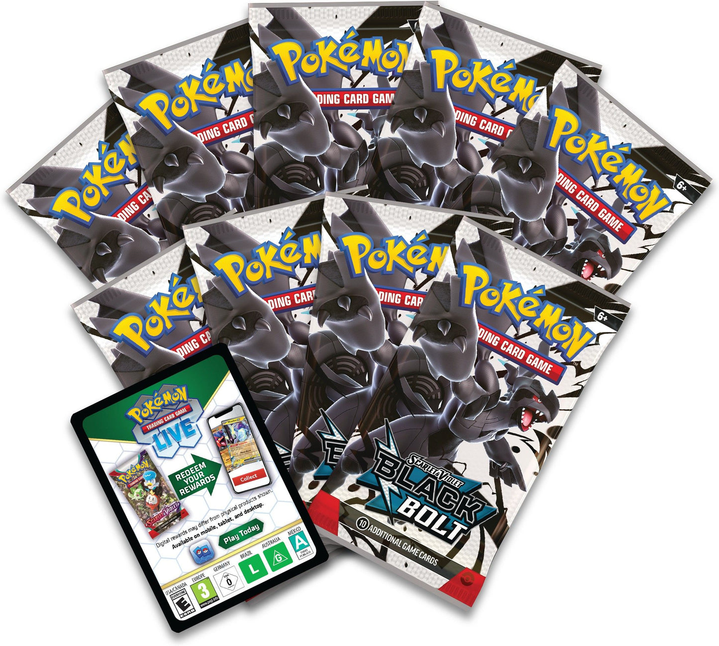 Pokémon TCG: Scarlet & Violet 10.5 Black Bolt Elite Trainer Box
