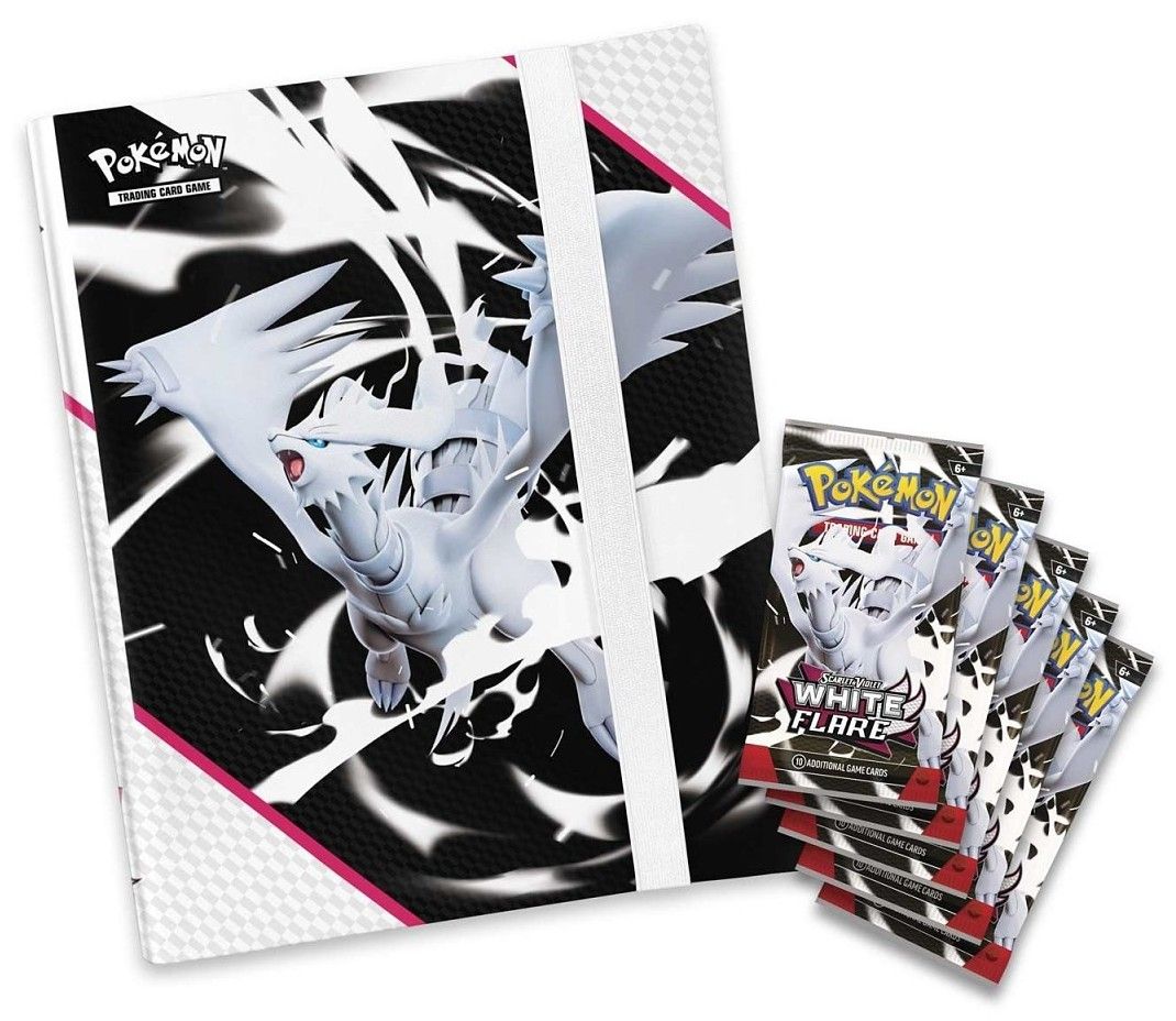 Pokеmon TCG: Scarlet & Violet 10.5 White Flare Binder Collection
