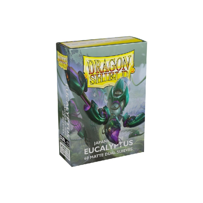Dragon Shield Japanese size Dual Matte Sleeves - Eucalyptus 'Lehel' (60 Sleeves)
