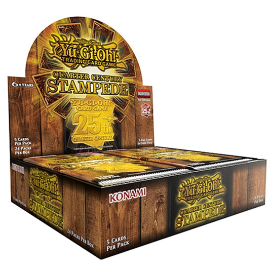 Yu-Gi-Oh! TCG Quarter Century Stampede Booster Box