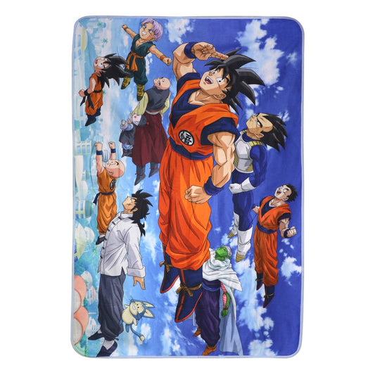 Dragon Ball Super Fleece Universe Survival Heroes Одеяло 100 x 150 cm