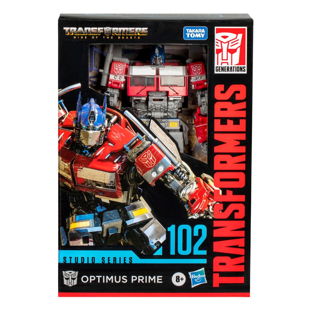 Transformers: Rise of the Beasts Generations Studio Series Voyager Class Optimus Prime Екшън Фигурка 17 cm