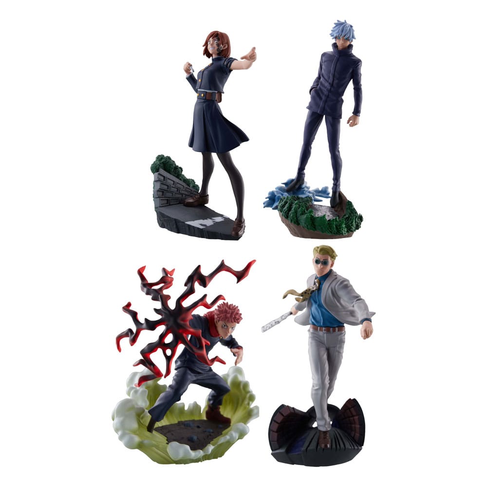 Jujutsu Kaisen Petitrama PVC mystery мини-фигурки 9 cm