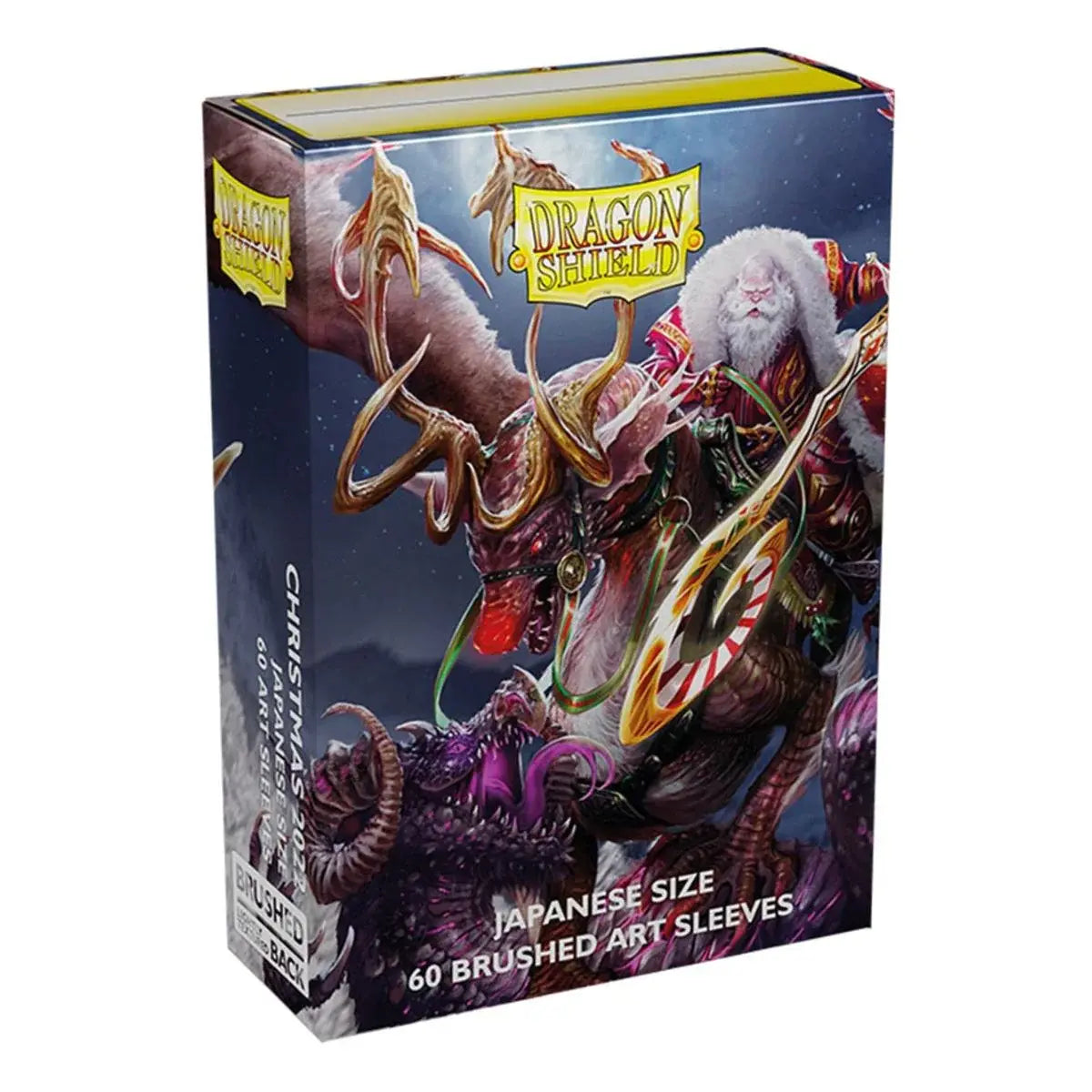 Dragon Shield Japanese size Brushed Art Sleeves - Christmas 2022 (60 Sleeves)