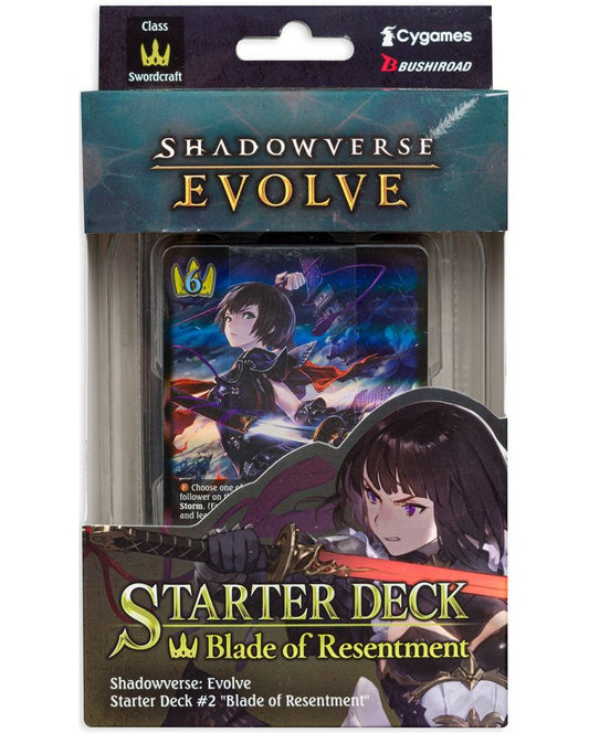Стартово Тесте Shadowverse: Evolve - Blade of Resentment Starter Deck