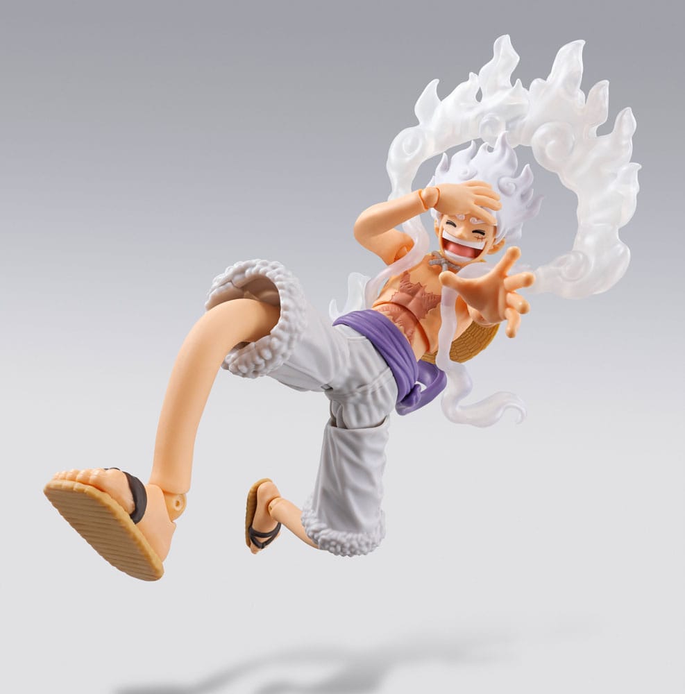 One Piece S.H.Figuarts Action фигурка Monkey D. Luffy Gear 5 -Future Island Egghead- 15 cm