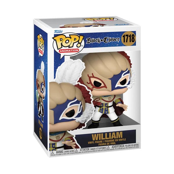 Black Clover POP! Animation Vinyl фигурка William 9 cm