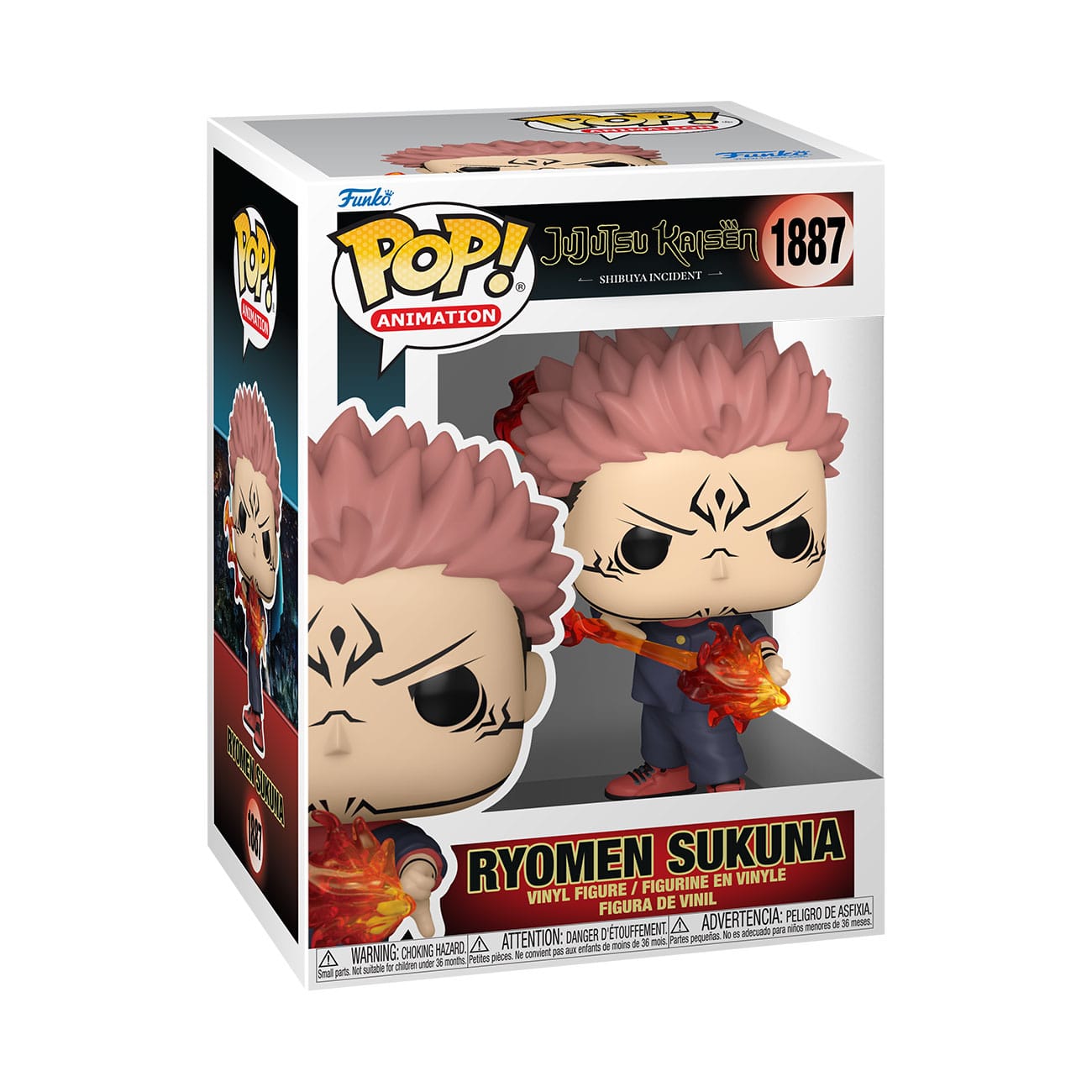 Фигурка Funko POP! Animation: Jujutsu Kaisen - Ryomen Sukuna (Fire Arrow) #1887