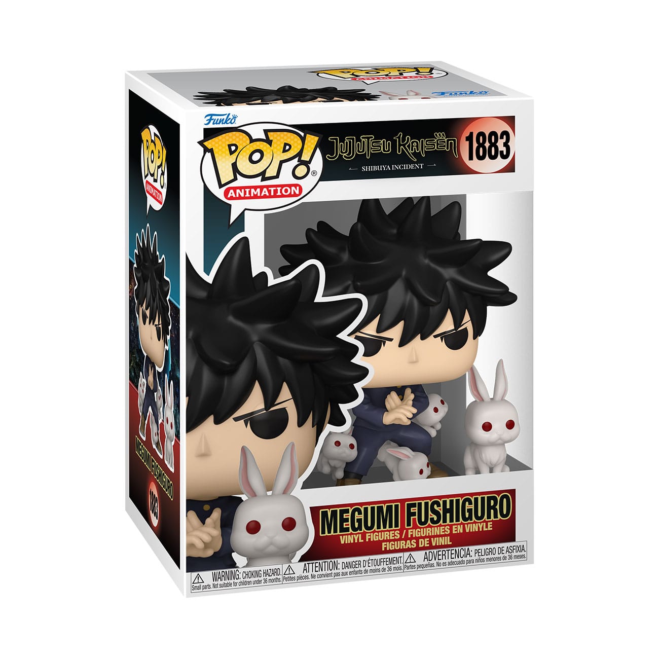 Funko POP! Animation: Jujutsu Kaisen - Megumi Fushiguro (with Rabbit) #1883 Фигурка