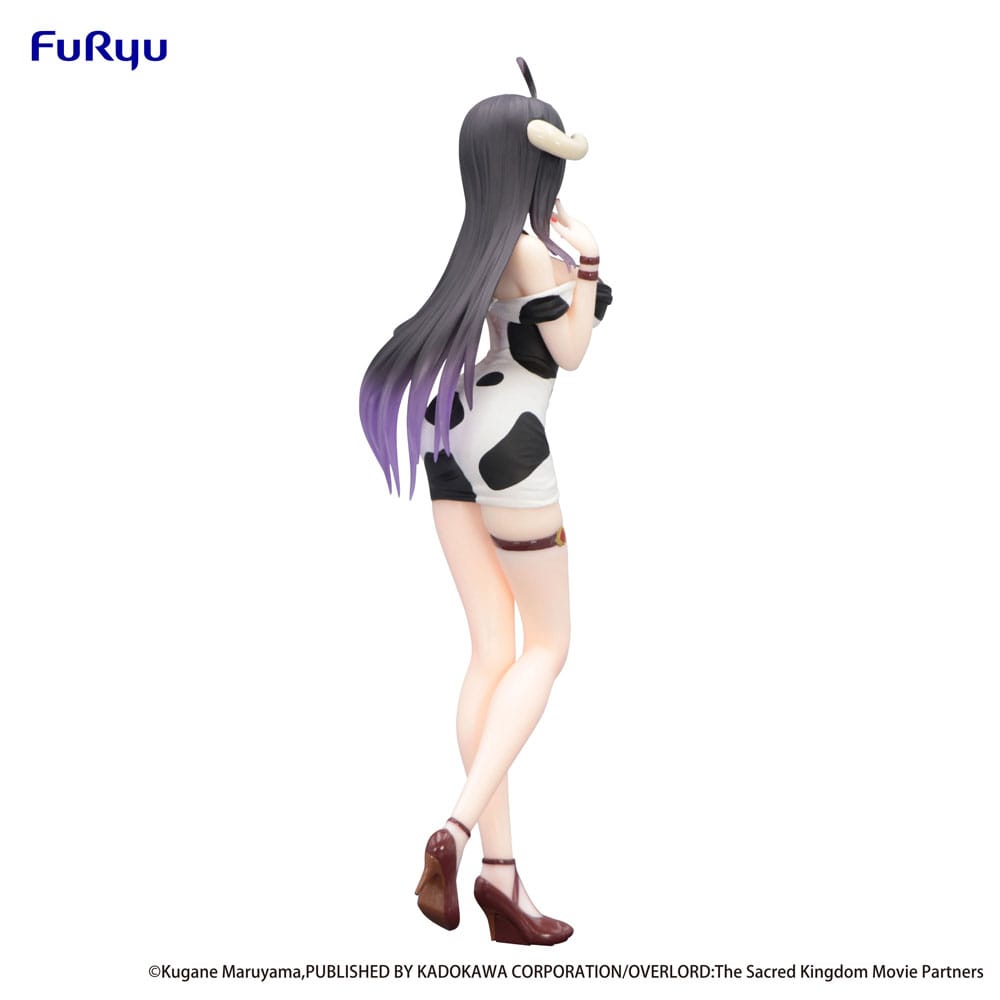Overlord Trio-Try-iT PVC фигурка Albedo Mini Dress Cow Pattern Ver. 21 cm