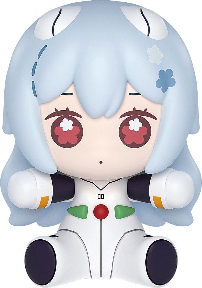 Neon Genesis Evangelion: Rebuild of Evangelion Huggy Good Smile Chibi Figure Rei Ayanami: Long Hair Фигурка