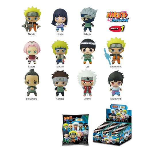 Naruto Shippuden 3D PVC Series 01 Mystery Box ключодържател