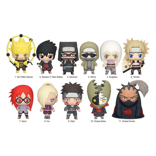 Naruto Shippuden 3D PVC Series Mystery Box ключодържател